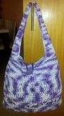 Bolsa Grande Mesclada Roxo/Lilás - com forro