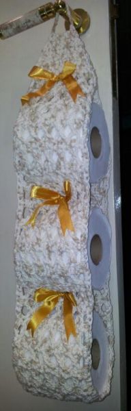 Porta-Papel Higiênico Bege/Ouro - PROMOÇÃO !!!